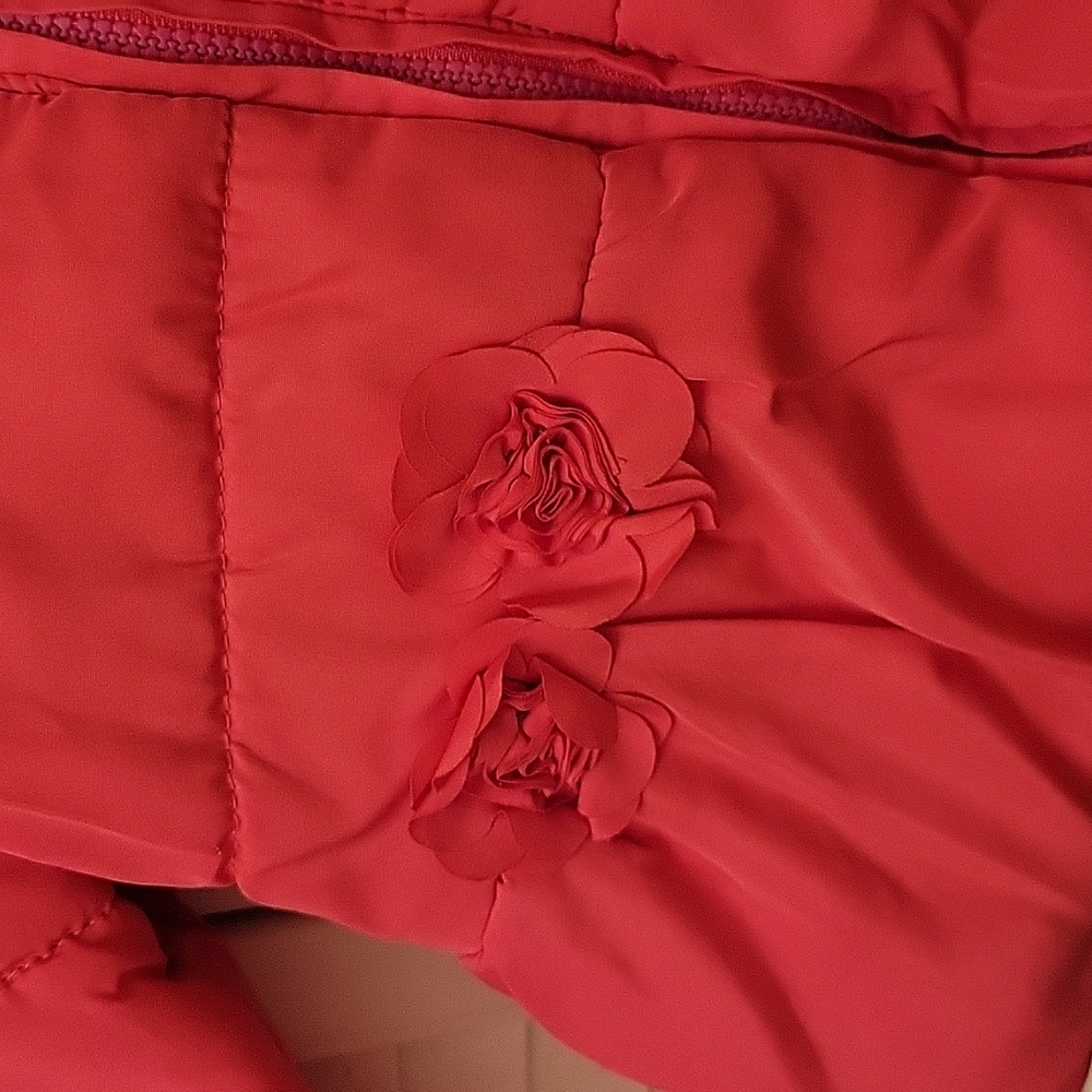 Pink puffer jacket - Picture 2 of 2